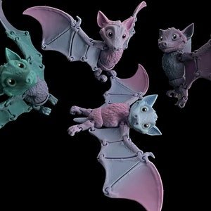 Fun Articulated Fruit Bat - 3D Printed