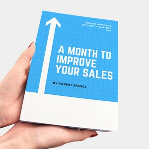 A Month to Improve Sales e-book - e-book On Improve Sales Guide for Entrepreneur, Business Owner, Professional Sales | Digital Download
