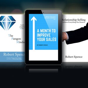 Set of 3 Sales e-books - Robert Spence Sales e-book for Grow Business, Marketing Strategy, Study Guide, Making Money | Digital Download