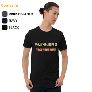 Runners Take Your Mark Unisex T-Shirt