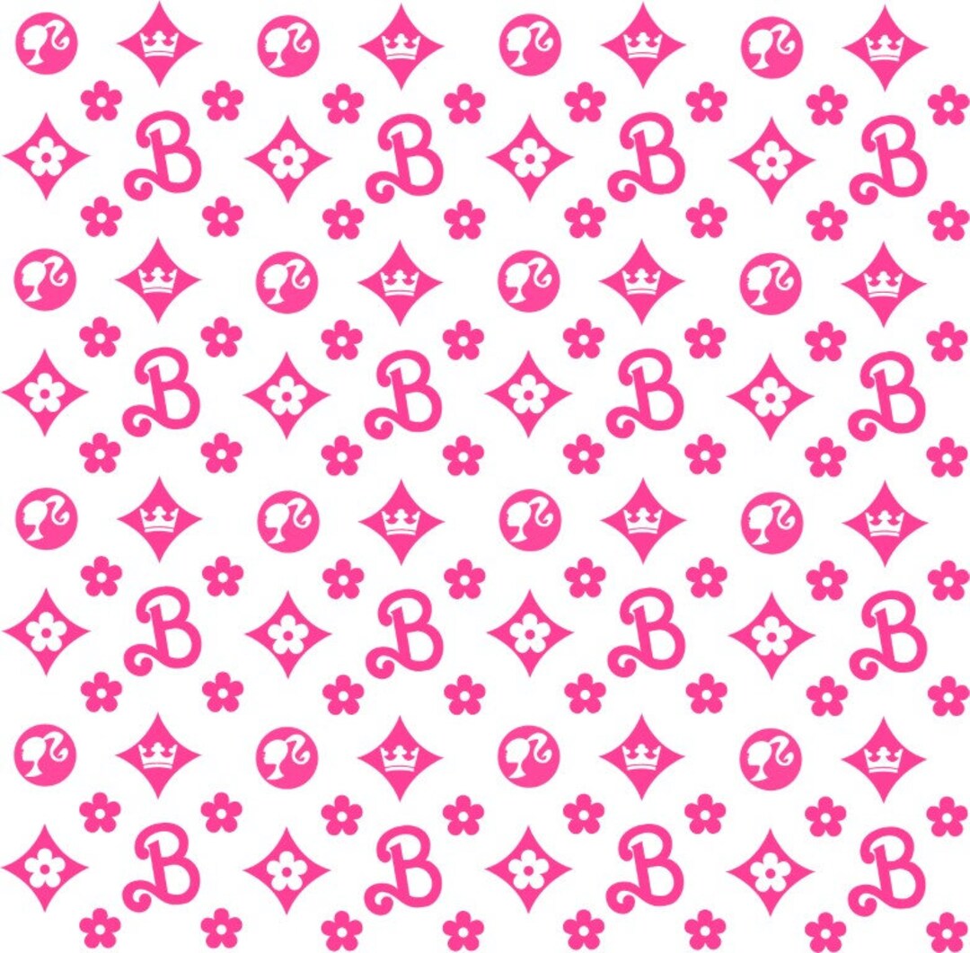 Seamless Pattern Svg, Barbi Pattern Svg, Best for the Print, Seamless ...