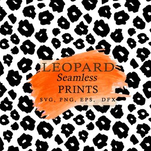 Leopard Print Seamless SVG, Cheetah Print Svg, Leopard Print Svg, Animal Print Svg, Leopard Svg, Leopard Pattern Svg, Digital Download.