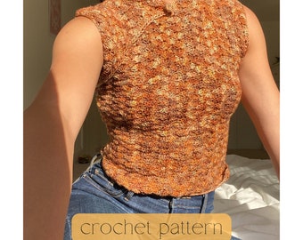 QiPao top crochet pattern