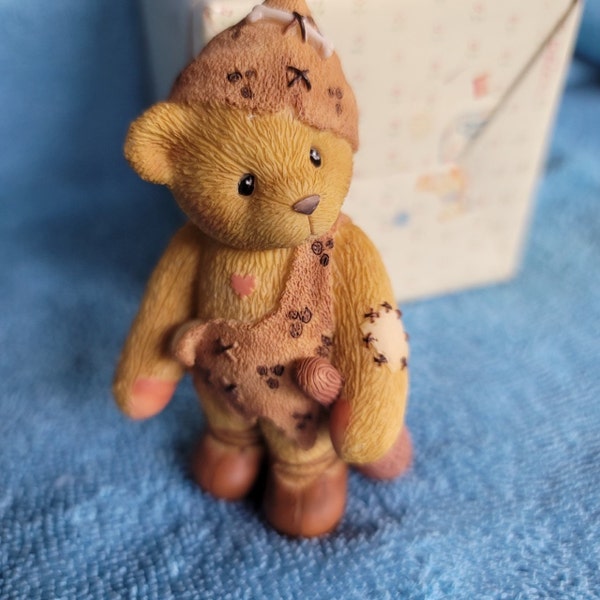 Cherished Teddies Figurine "HUNTER" Me Cavebear, You Friend!!! #354104
