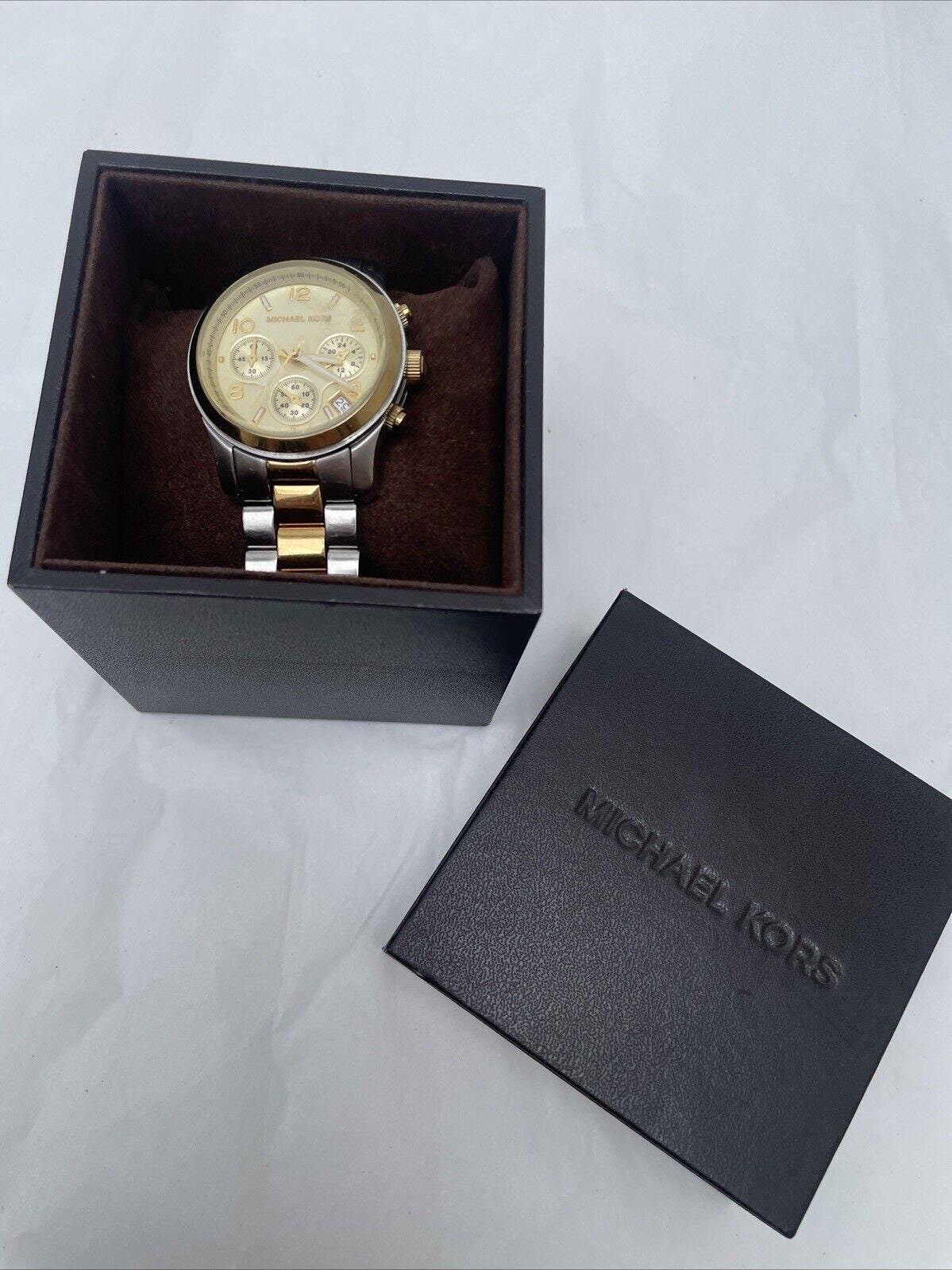 Michael kors mk5735 lexington bracelet watch in mixed metal 2025