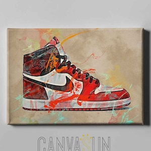 Air jordan 1 canvas deals