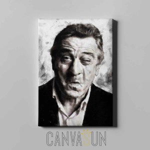 Robert De Niro Canvas print, poster Robert De Niro Canvas Ready to Hang wall art