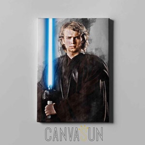 Anakin Canvas print, poster Anakin Skywalker Canvas Ready to Hang wall art