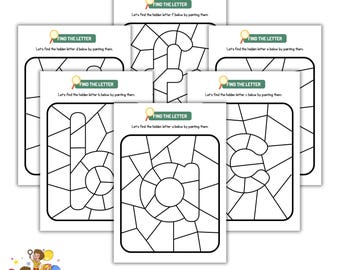 Find The Small Letter. Coloring Alphabet. Printable 26 Page.