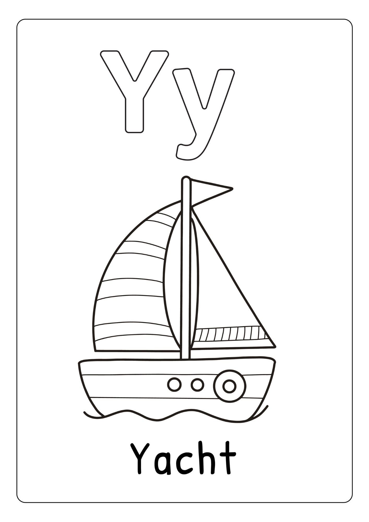 Alphabet Worksheets. Coloring Alphabet. Preschool & Kindergarten