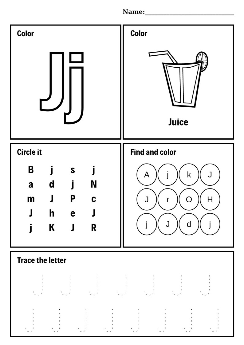 26 Printable Alphabet Worksheets. Coloring Pages. Circle It. Find and ...