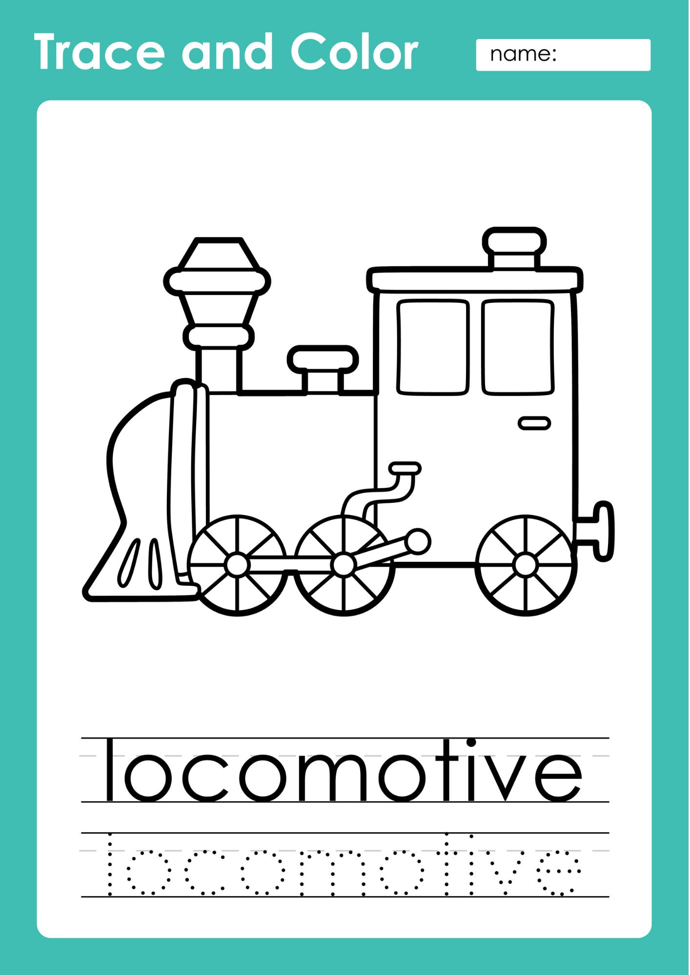 Vehicles Trace and Color 25 Pages. - Etsy