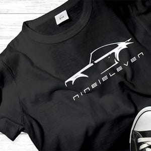 911 964 Retro Shirt, Turbo Sport Car Silhouette Tee, Motorsport Racing Shirt,  911 Turbo shirt, Gift for Him or Her Unisex