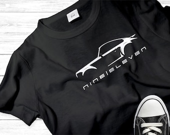 Auto-Liebhaber-Turbo-Silhouette-Shirt: Motorsport-Rennen-T-Stück
