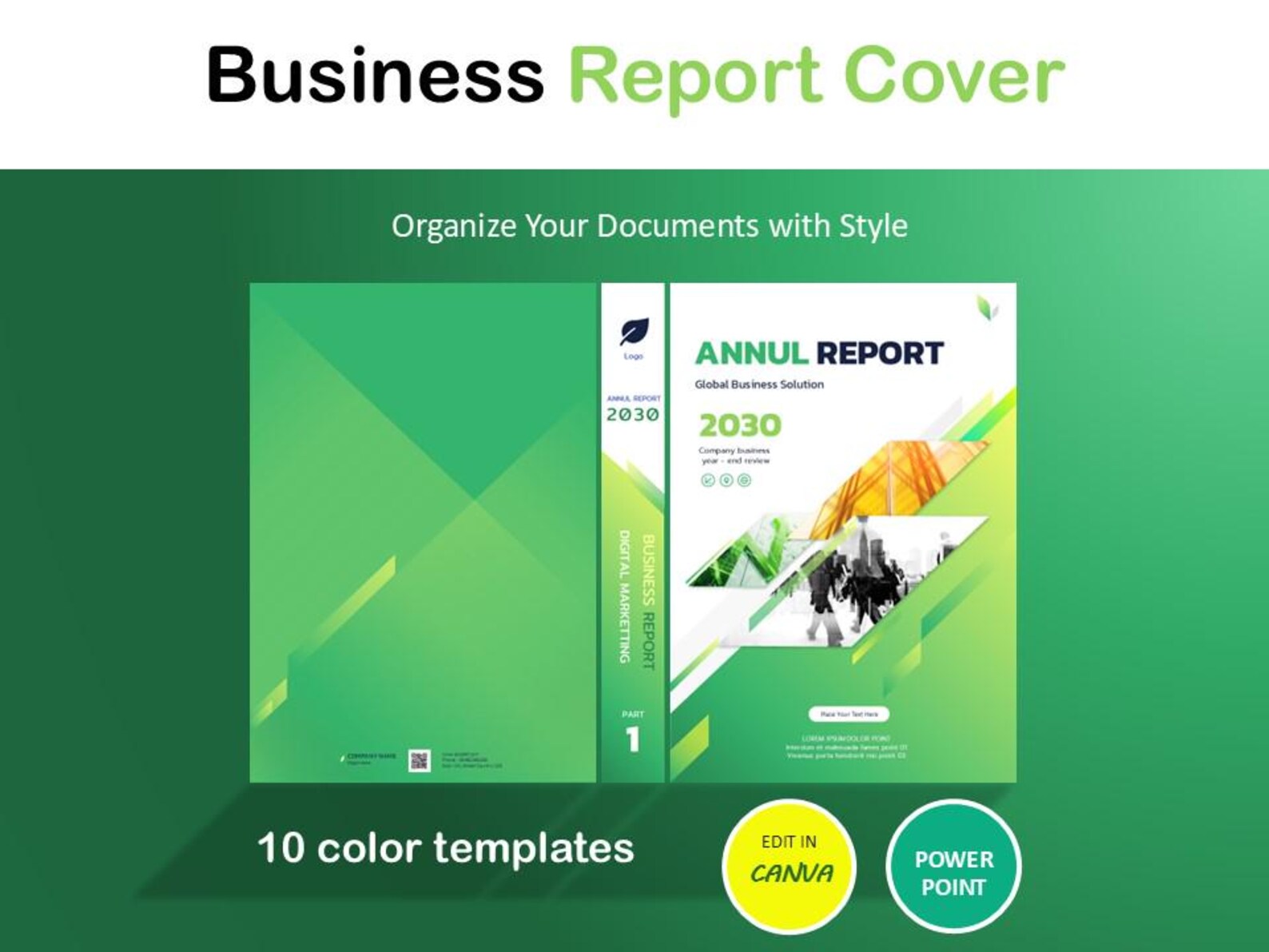 Image 6 for Business Binder Cover Templates