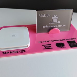 Basis für Square Reader / Square Klemme / Shopstifte Reader Halter Stand (Acryl)