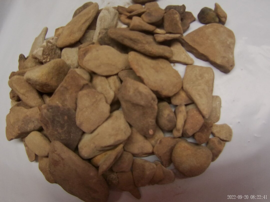 10 Pounds Sandstone Creek Rocks - Etsy