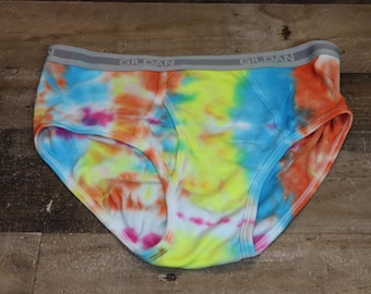 Gildan Size Large Herren Batik Slip. Neu und bunt