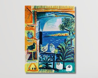 パブロ・ピカソ 風景画 キャンバス 壁アート クラシックアート モダン