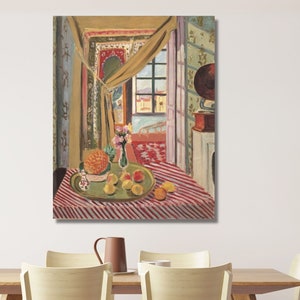 Matisse Window,Matisse Print Henri Matisse Wall Art, Exhibition Gallery Wall Art Matisse Paintings Print Vintage Wall Art, Home Decor art