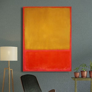 Mark Rothko Rothko Wall Art Rothko untitled Reproduction Rothko Print Rothko Painting Museum Exhibition Mark Rothko Poster& Canvas Panel /37