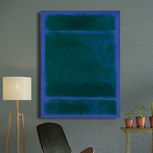 Mark Rothko Canvas Wall Art Rothko untitled Reproduction Rothko Print Rothko Painting Museum Exhibition Mark Rothko Poster& Canvas Panel /40