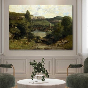 Reproduction Tableau Gustave Courbet 
