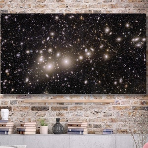 NASA Canvas Poster James Webb Space Telescope NASA images Webbs First Images NIRCam Image Space Canvas Art Deep Field Images Canvas Wall Art