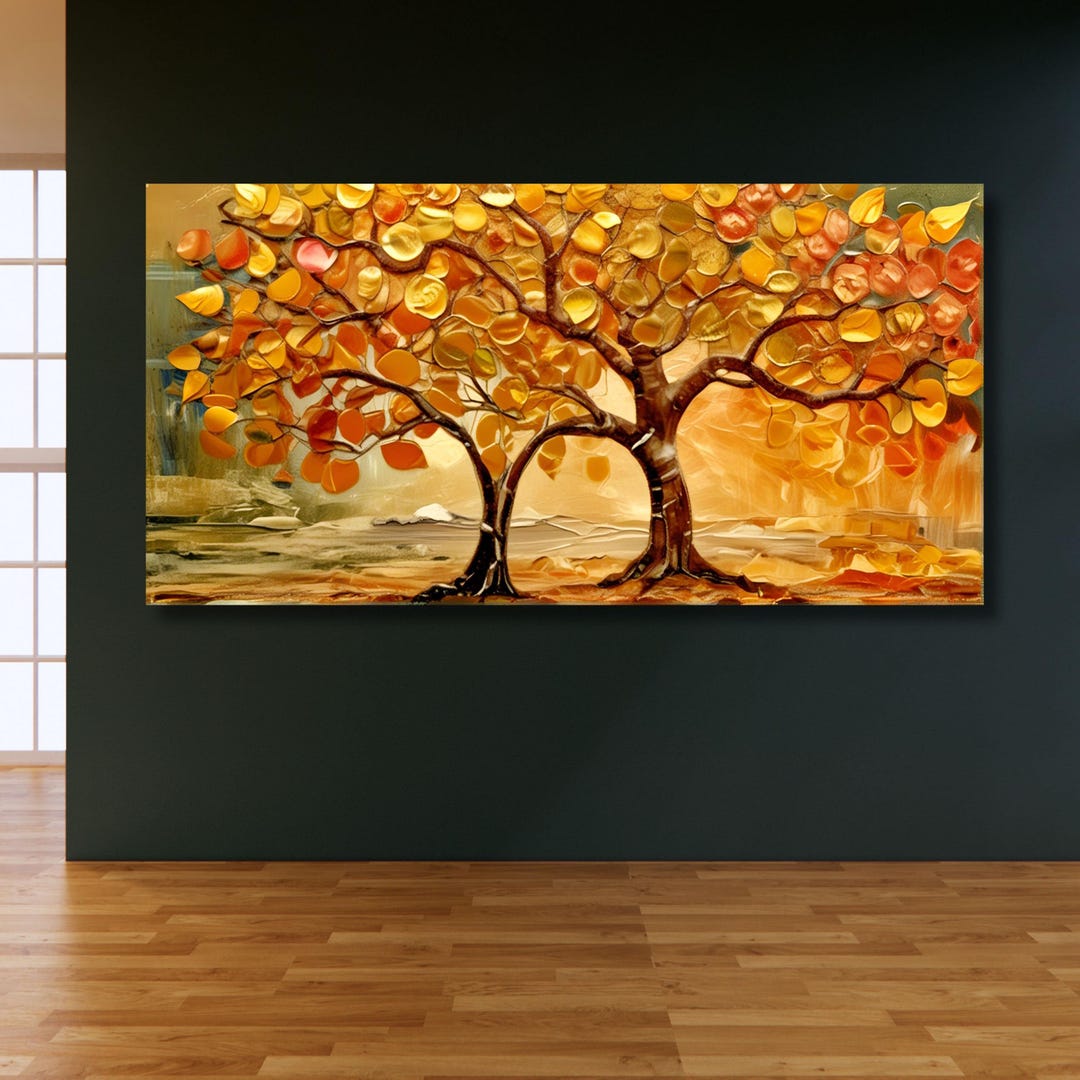 Gold Tree of Life Gustav Klimt Canvas Wall Art,tree of Life Framed Wall ...