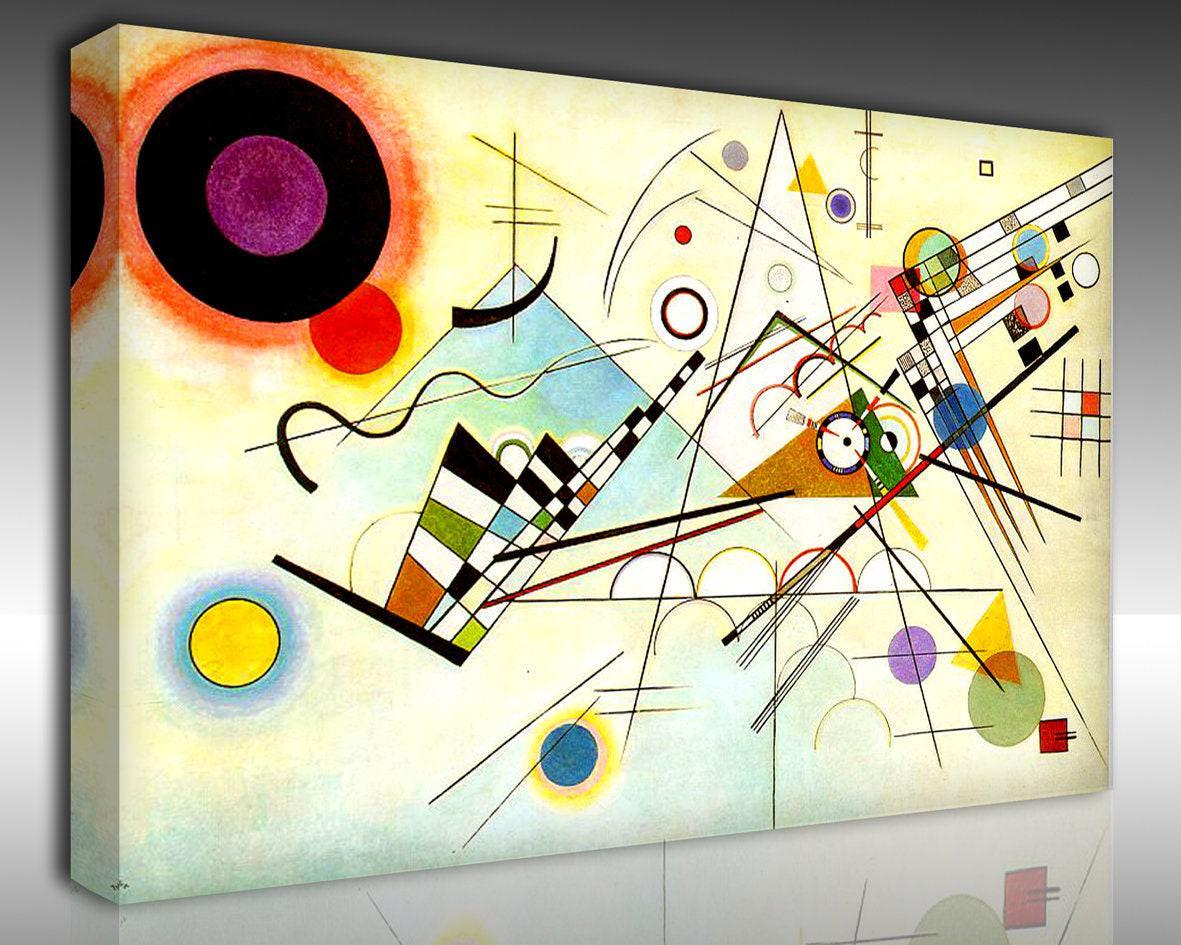 Wassily Kandinsky Large Canvas Wall Art Abstract Canvas Colorful