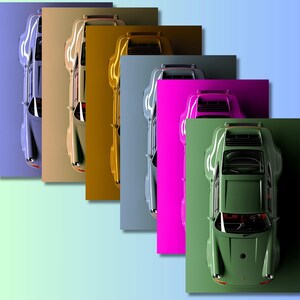 Canvas Porsche Canvas Print Porsche Wall Art Sport Car Print Custom Porsche Canvas Wall Art Porsche