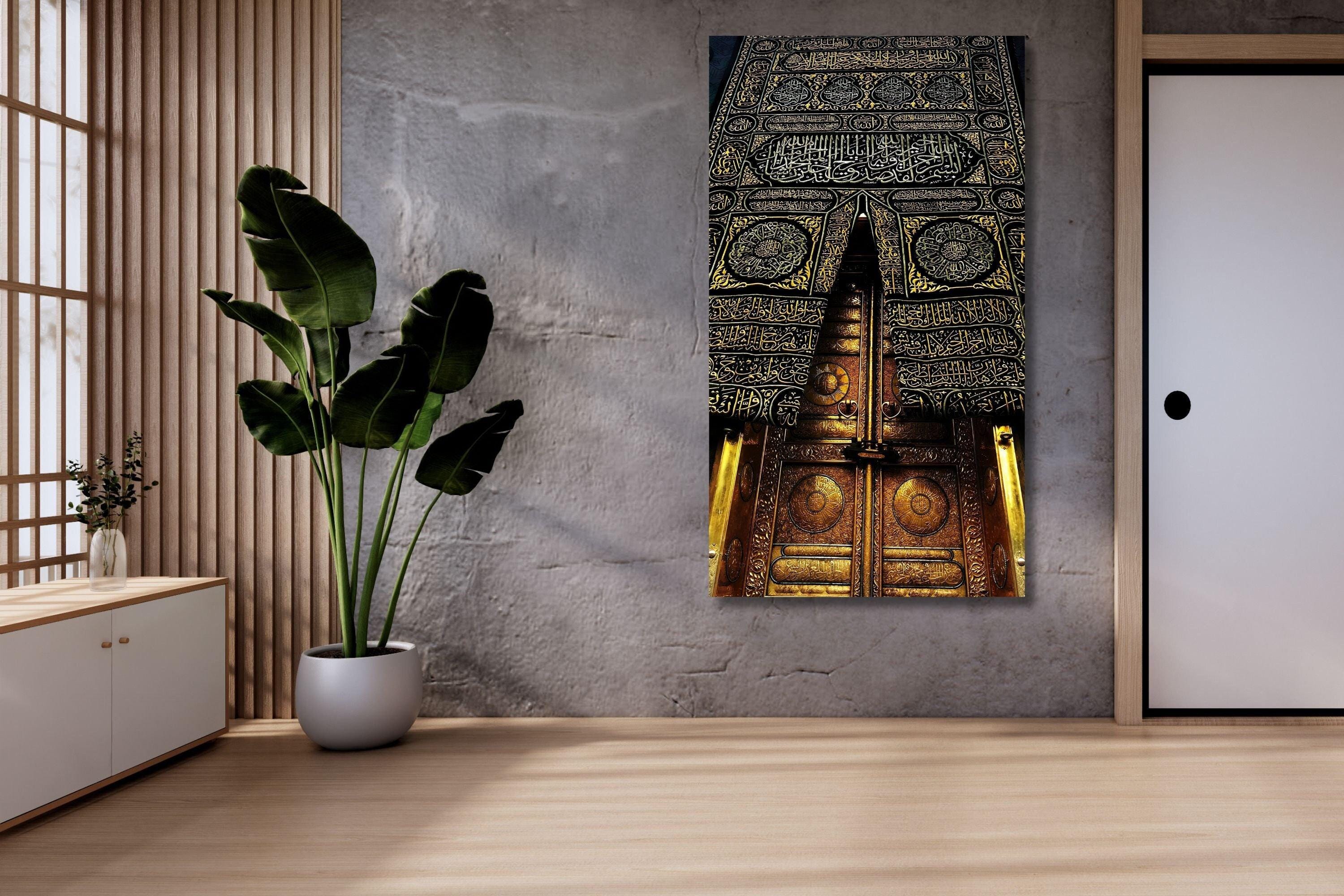 カパJoaquin Capa「光の流れ」版画 モダンアート#295-2 Extra Large Canvas Wall Art Khana Kaaba Islamic Canvas Wall Art