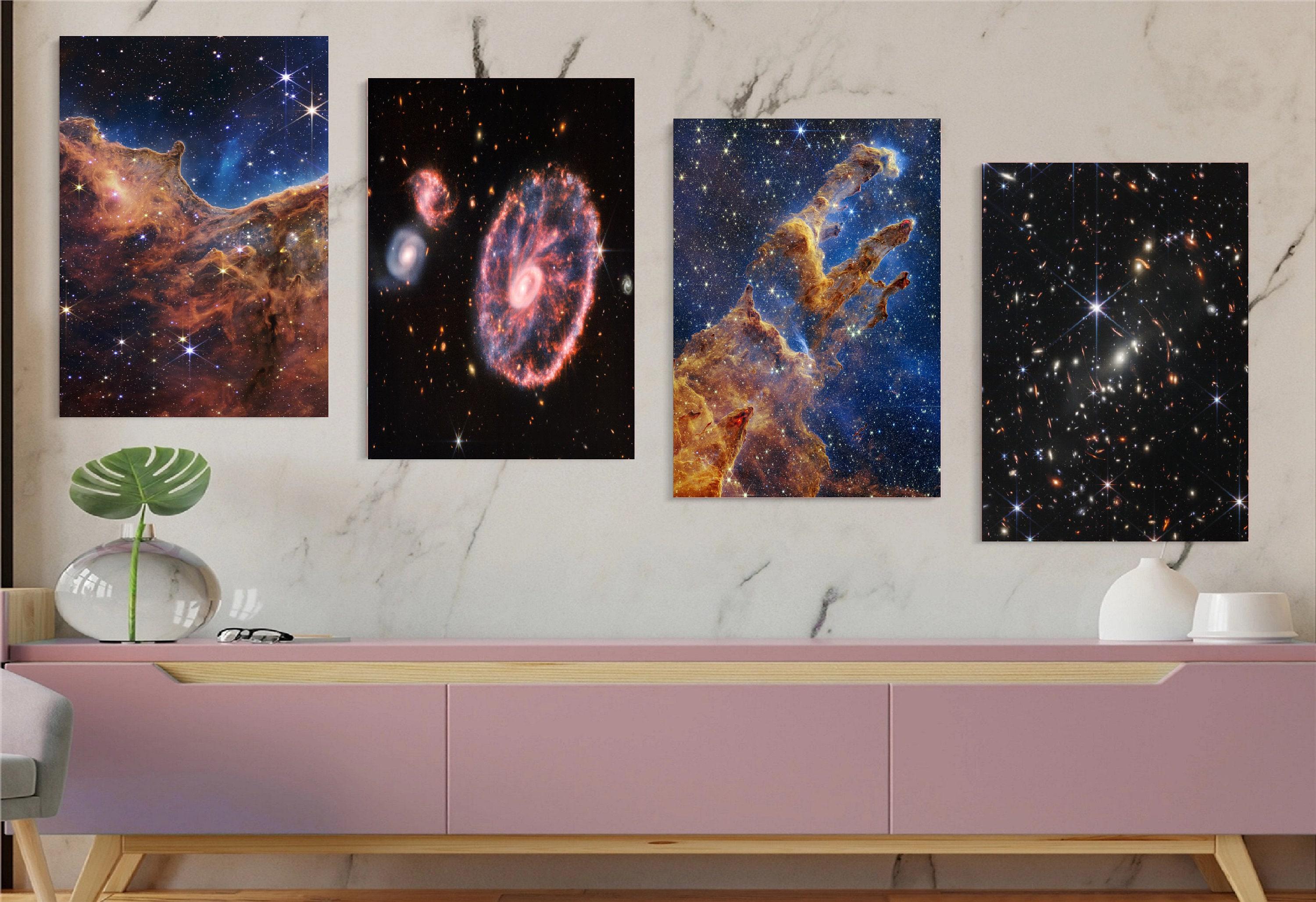 Set of 4 James Webb Space Telescope Images Nasa Carina Nebula Print ...