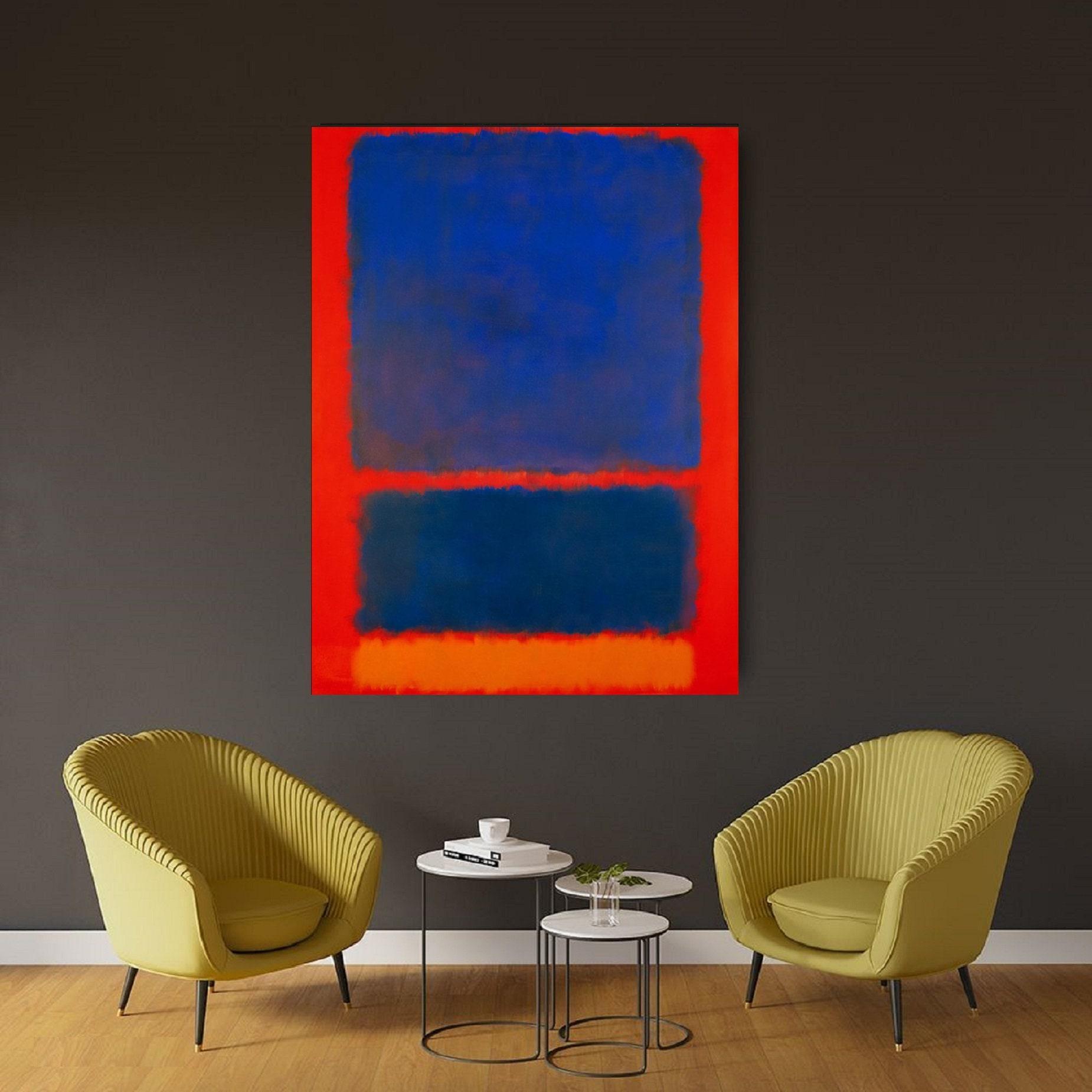 Mark Rothko Blue, Orange & Red アートポスター Blue, Orange, Red | Mark Rothko | 1961 – Inspiraggio