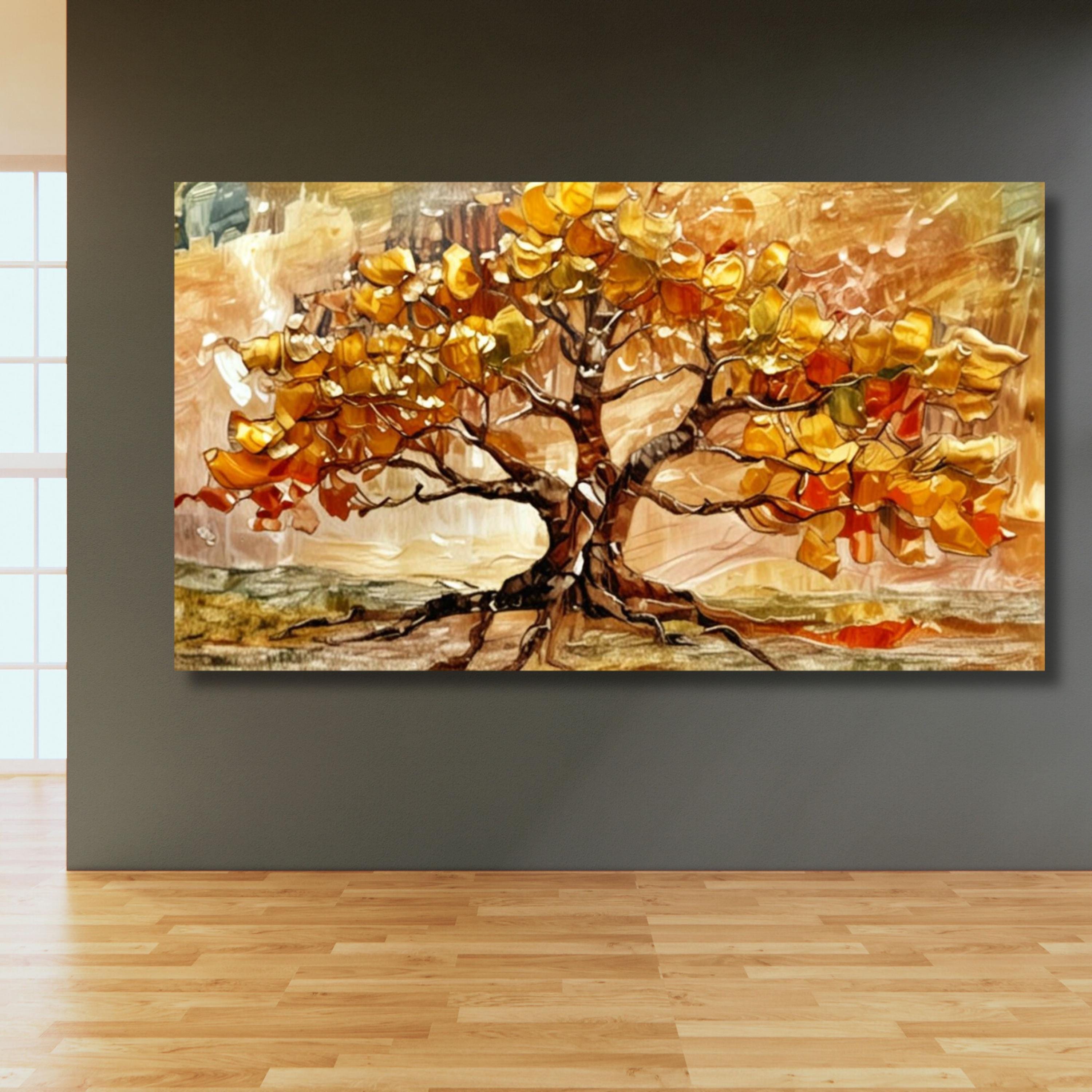 Tree of Life Gustav Klimt Canvas Wall Art,tree of Life Framed Wall Art ...