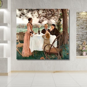 Jules-Alexis Muenier Canvas Wall Classical Art Modern Fine Art Print Home Decor  Canvas Art Alexis Muenier Poster