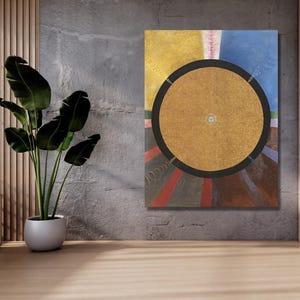 Hilma af Klint 'Altarpiece' Canvas Art Print, Giclee Reproduction