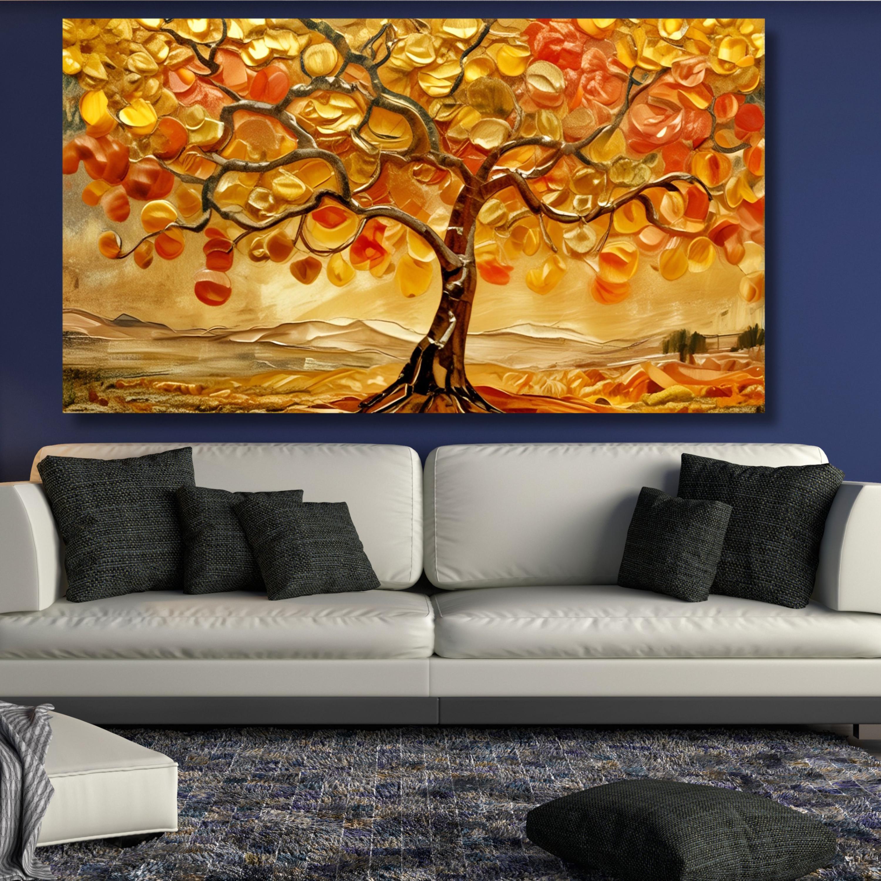 Gold Tree of Life Gustav Klimt Canvas Wall Art,tree of Life Framed Wall ...