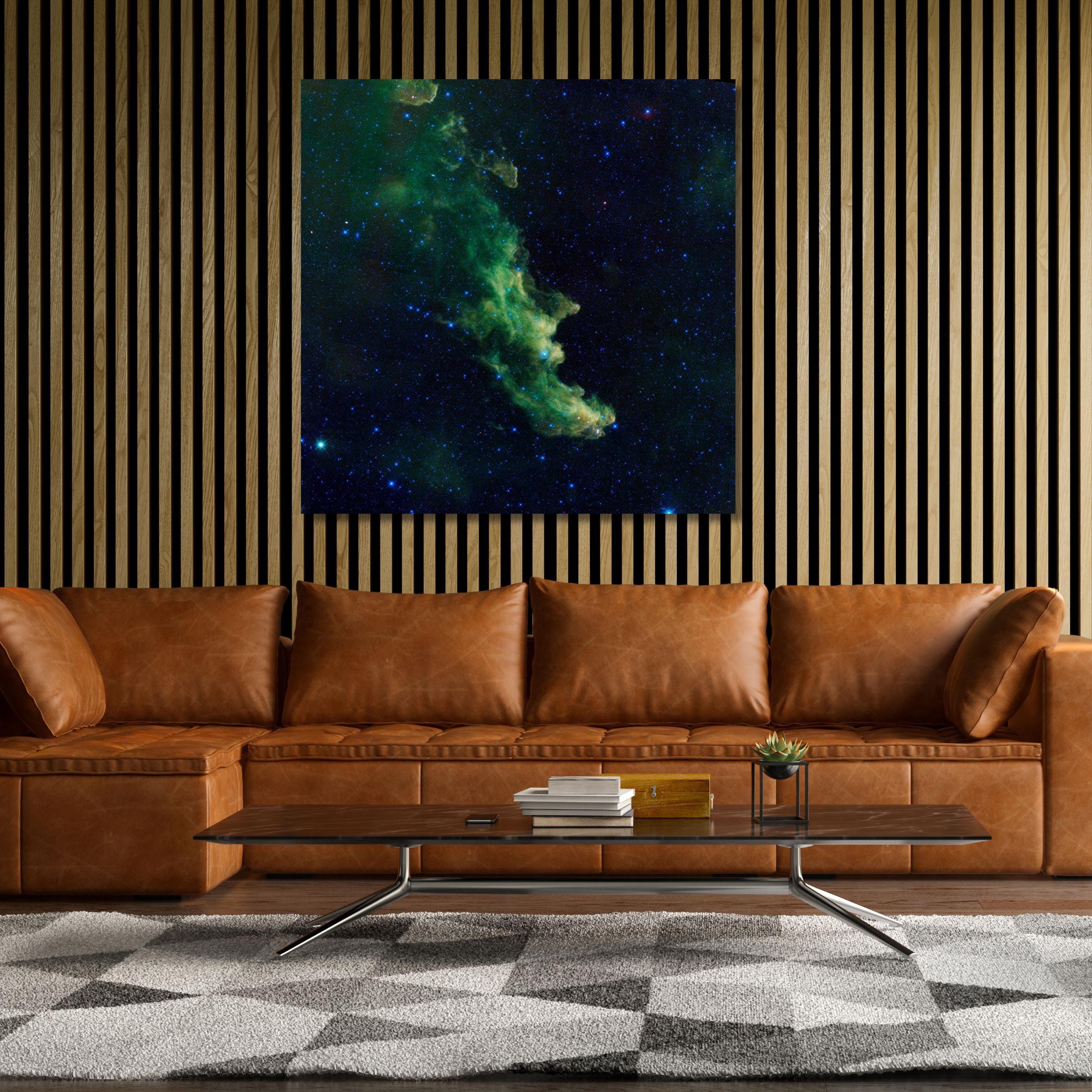 Witch Nebula Casts Starry Spell NASA Canvas Wall Art Southern Ring
