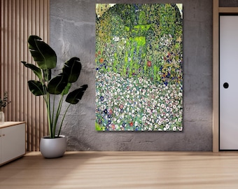 Cuadro mural en lienzo "Paisaje de parque" de Gustav Klimt