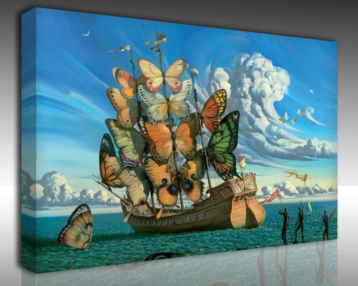 新品 正規品!!  □サルバドール・ダリ Dali□『浜辺の夢』□額付絵画 Salvador 版画