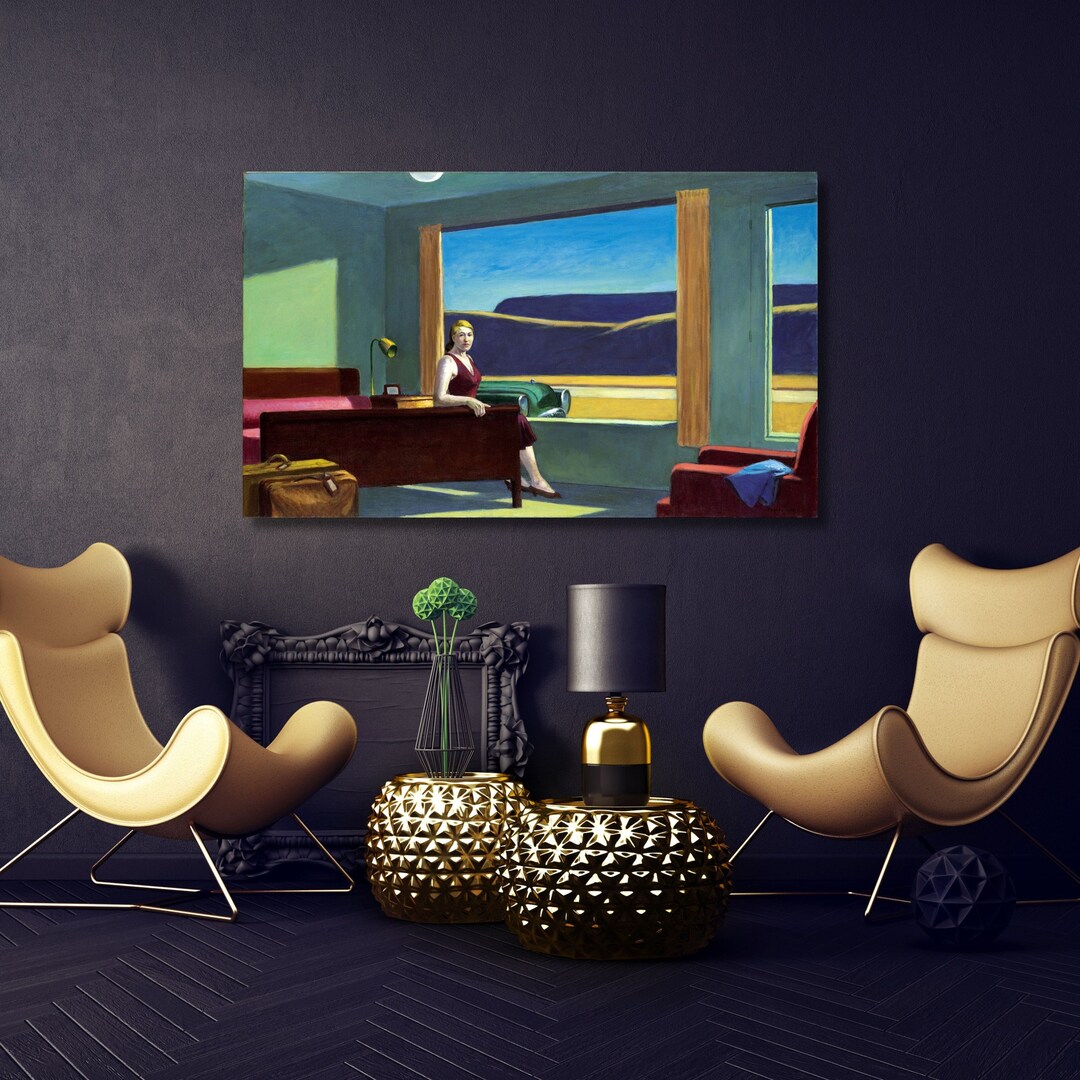 Edward Hopper Canvas Wall Art Edward Hopper Print, Edward Hopper Wall