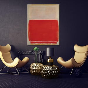Mark Rothko Canvas Wall Art Expressionism Art, Rothko Most Famous, Rothko Bundle Rothko Reproduction Mark Rothko Painting Museum Exhibition