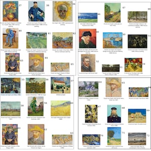 Vincent Van Gogh Reproduction Canvas Wall Art Print,Modern Wall Art,Van Gogh Wall Art,Van Gogh Print,Van Gogh Museum Painting Gift
