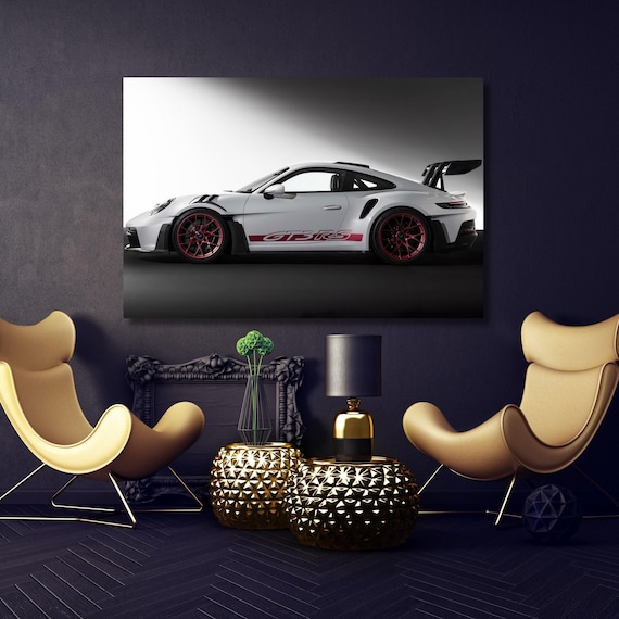 Porsche 911 GT3 RS ポルシェ キャンバスアート 絵画 Porsche 911 GT3 RS Canvas Print – Luxury Sports Car Wall Decor - Etsy