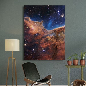 NASA James Webb Space Telescope Cosmic Cliffs in