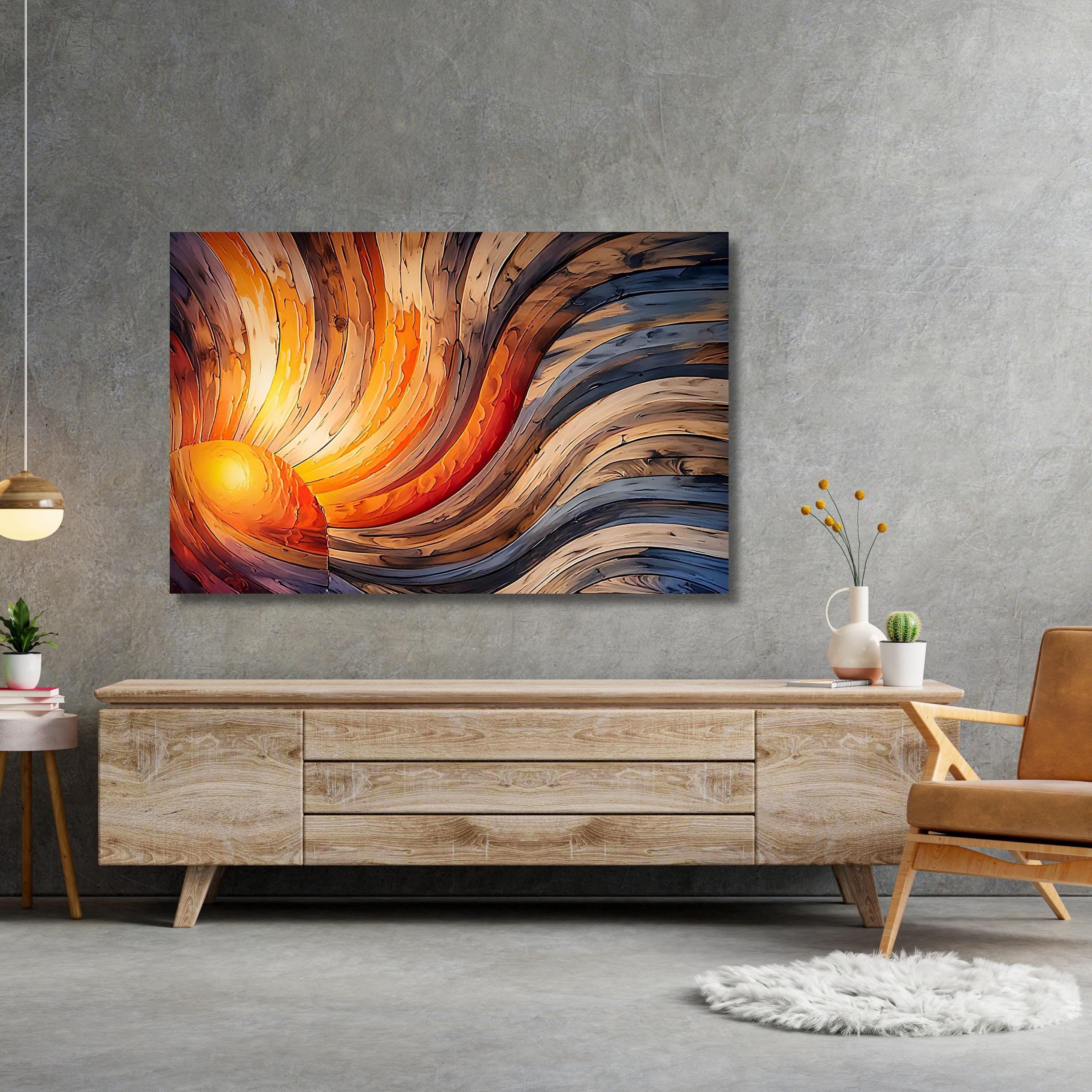 The Sun Canvas Wall Art the Sun Gift Sun Print, Sun Poster, Sun