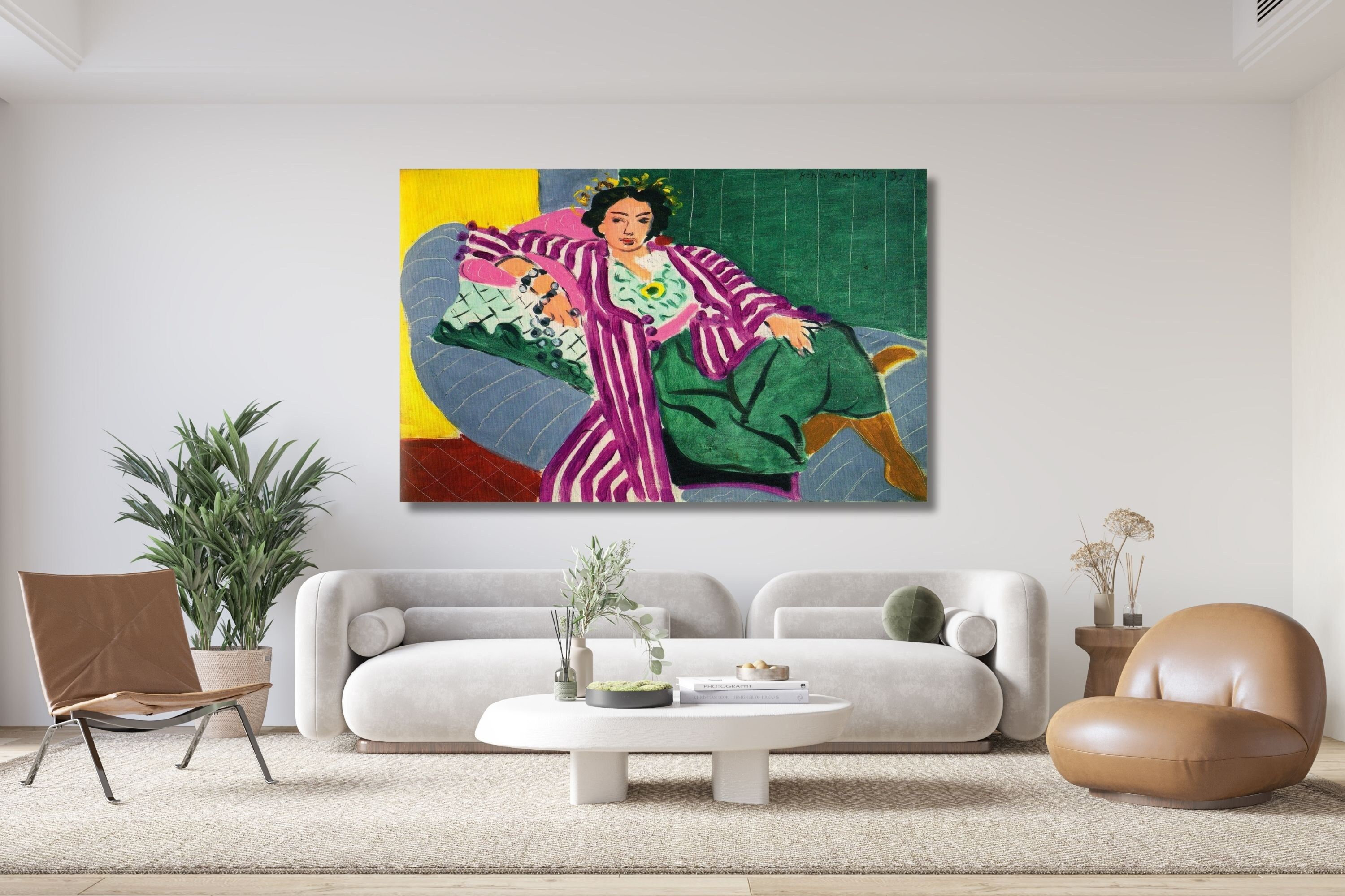 Matisse the Reclining Woman Canvas Wall Art Henri Matisse Modern
