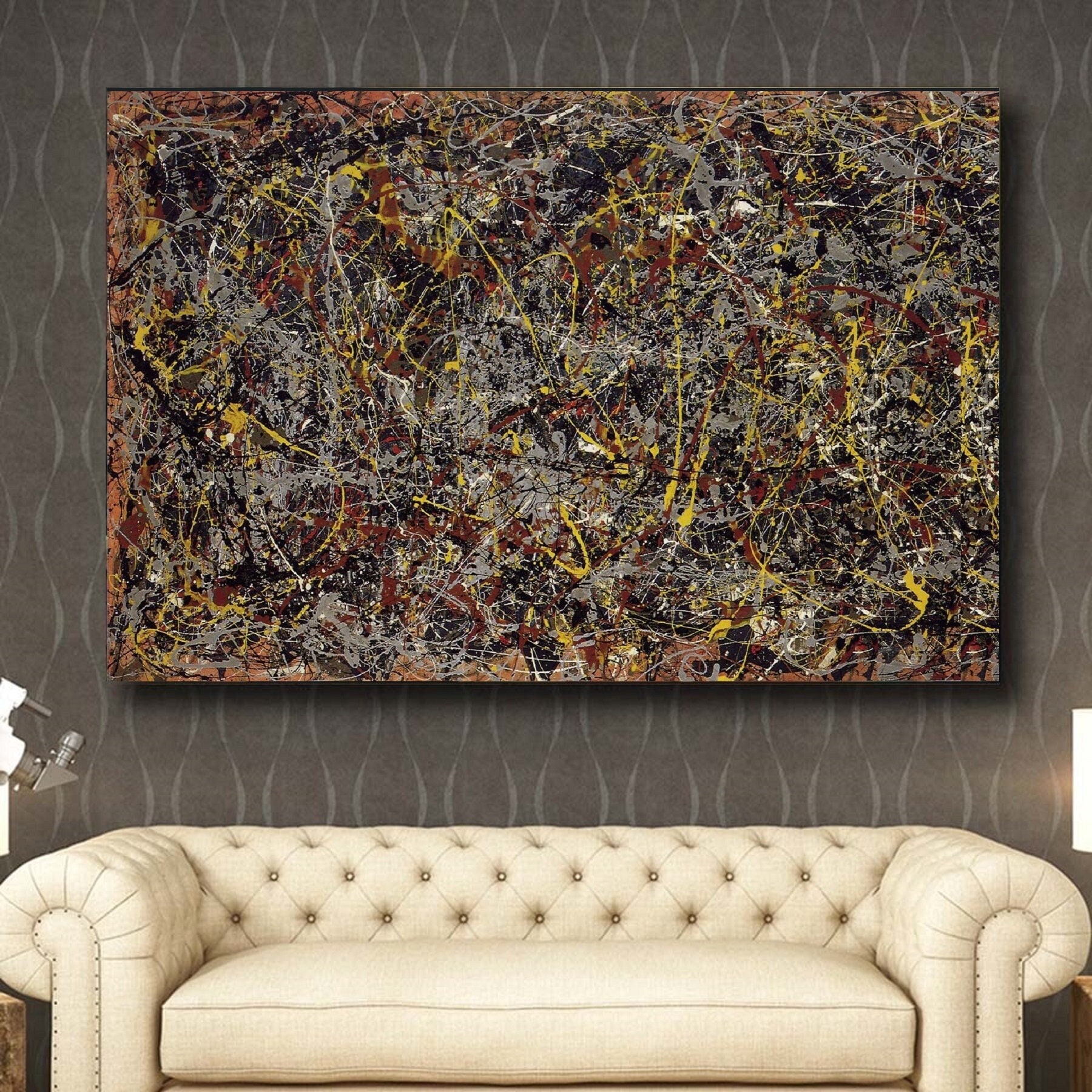 Jackson pollock number 5 - Etsy 日本 Jackson pollock number 5 - Etsy 日本