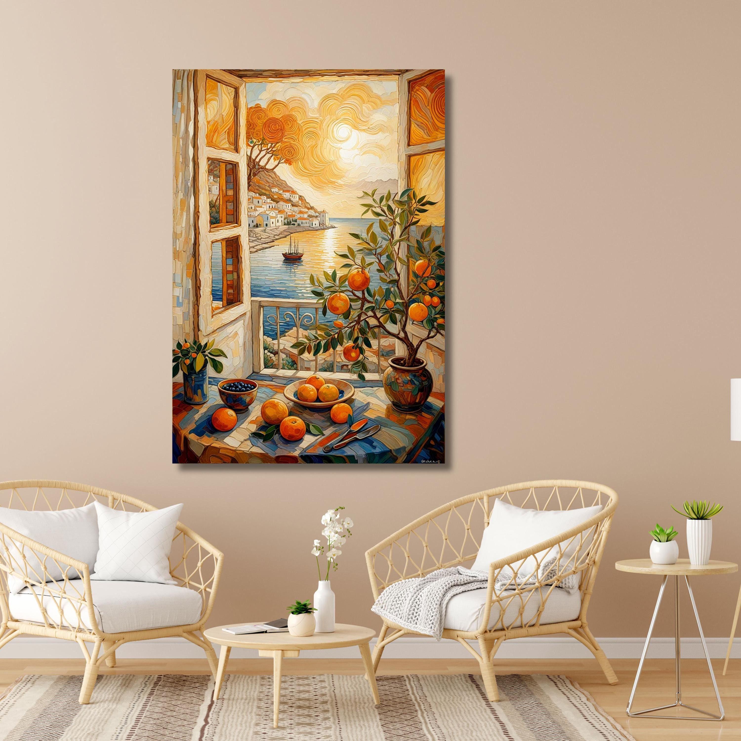 アンリ・マティス「開いた窓」キャンバス壁アート、オフィスの壁